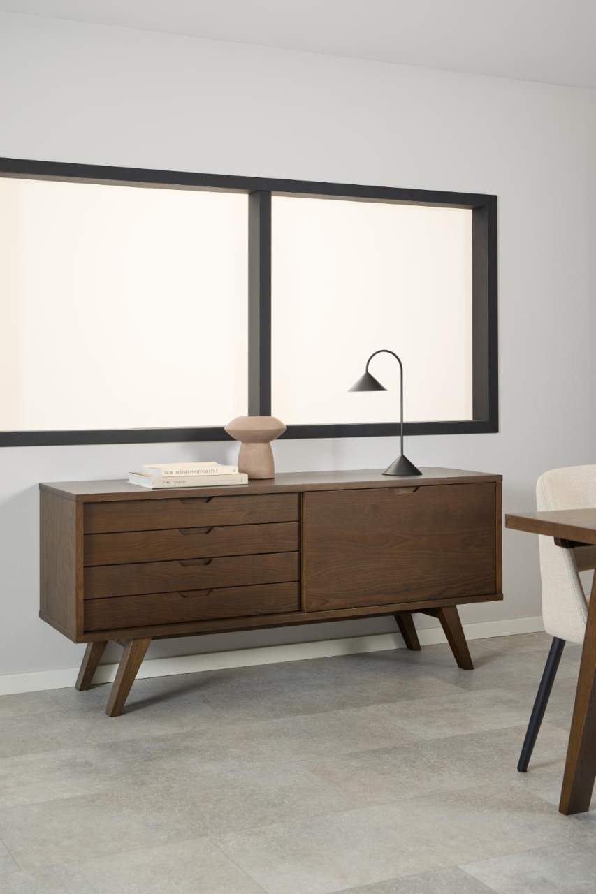Bufet A-Line, Fumuriu, 72x160x45 cm