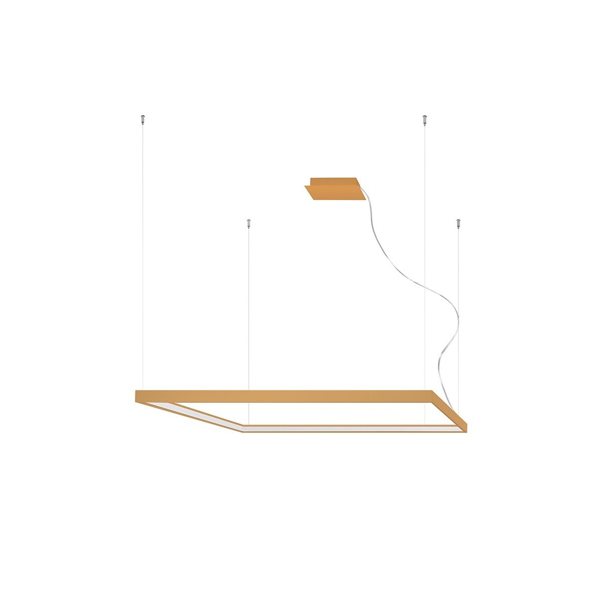 Candelabru LED Nelya Auriu 3000K 110x110x150 cm