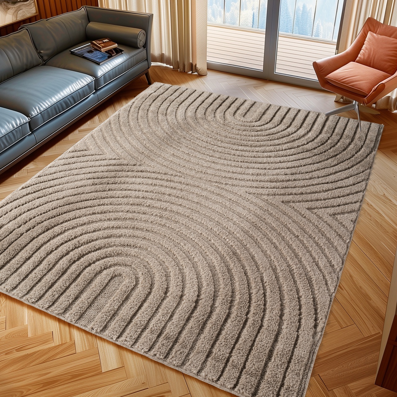 Covor Art boho V2 Bej 160x230 cm