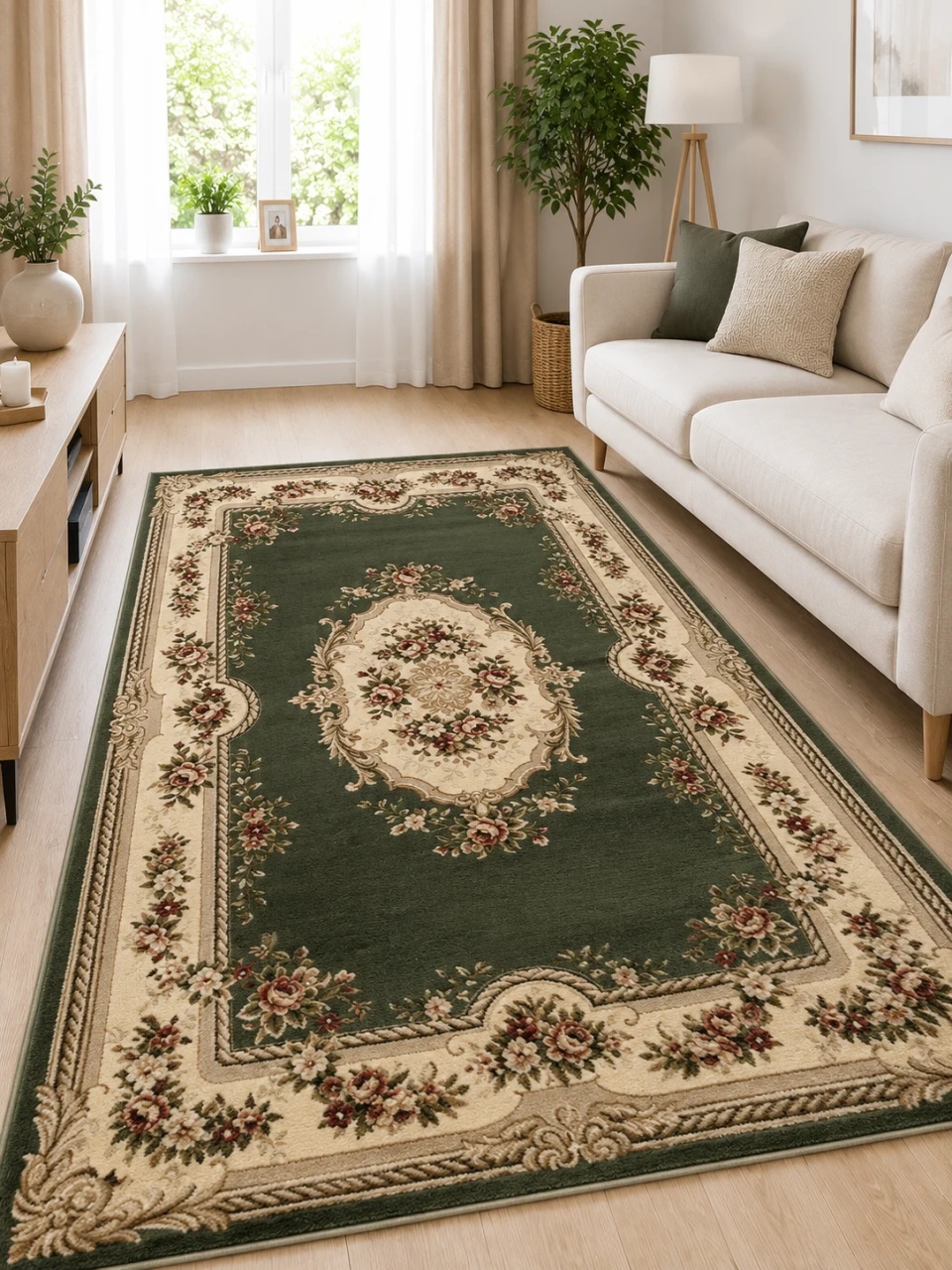 Covor, Lotos, Verde, 60x110 cm, Delta Lotos 575 310