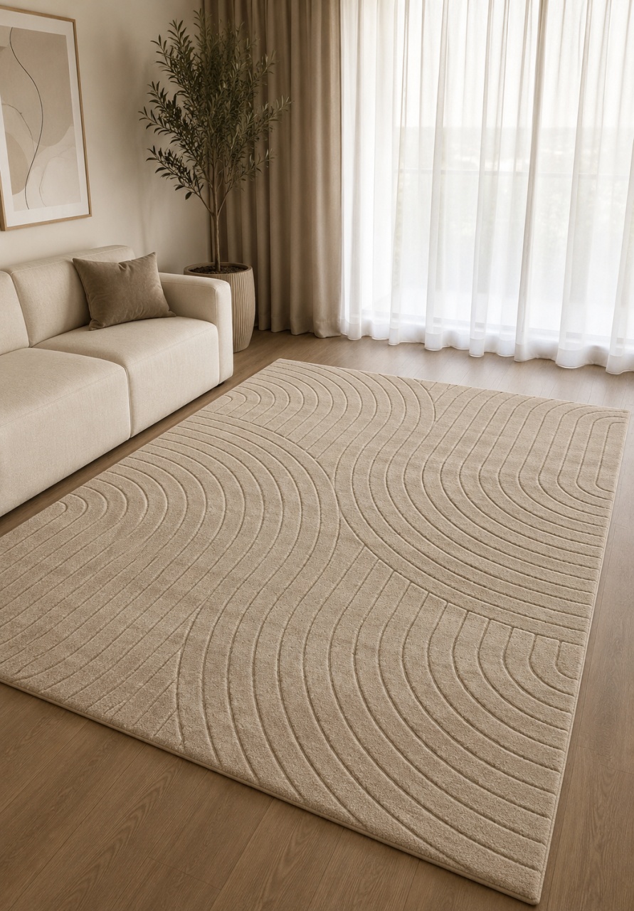 Covor, Oksi, Bej, 60x110 cm, Delta Oksi 38025 202