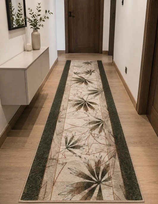 Covor Traversa, Lotos, Crem, 80x800 cm, Delta 552