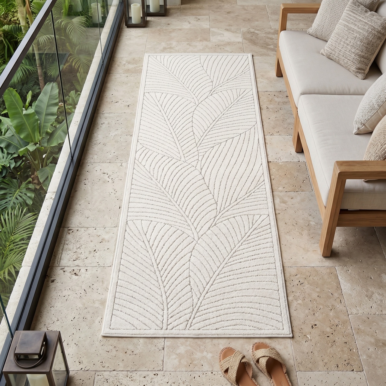 Covor Traversa NOVA V3 Crem 80x250 cm