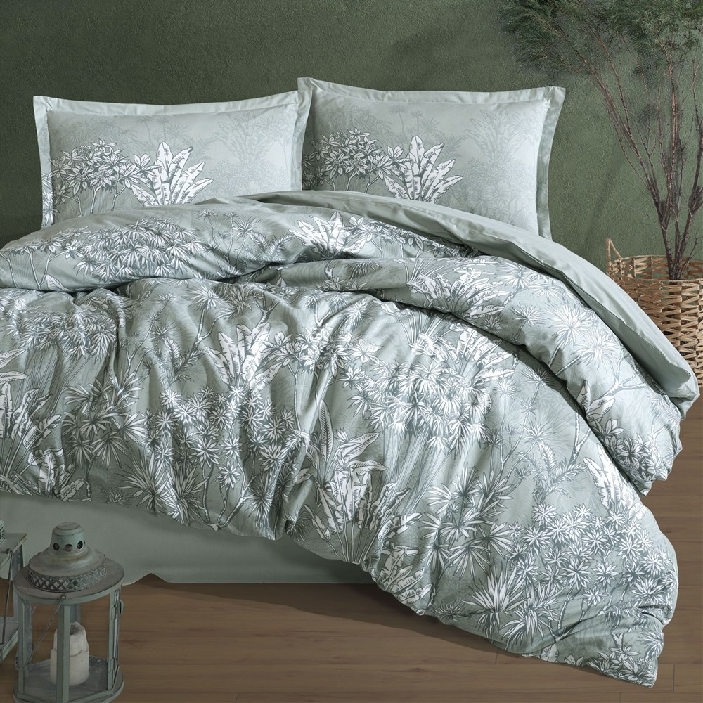 Lenjerie Irma Verde menta (Bumbac 100%)