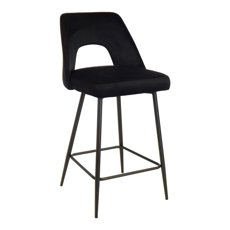 Saun de bar Murde Pako World Negru 47x52x96 cm