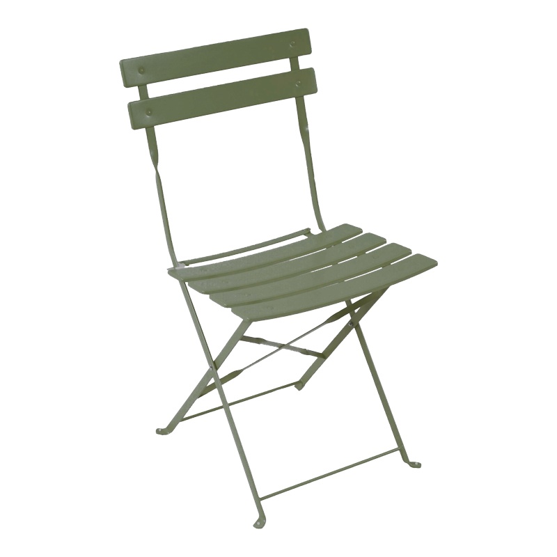 Scaun pliabil Bistro Verde masliniu 42x46x82 cm