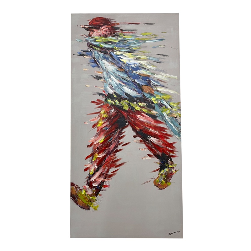 Tablou canvas Walking 70x3x140 cm