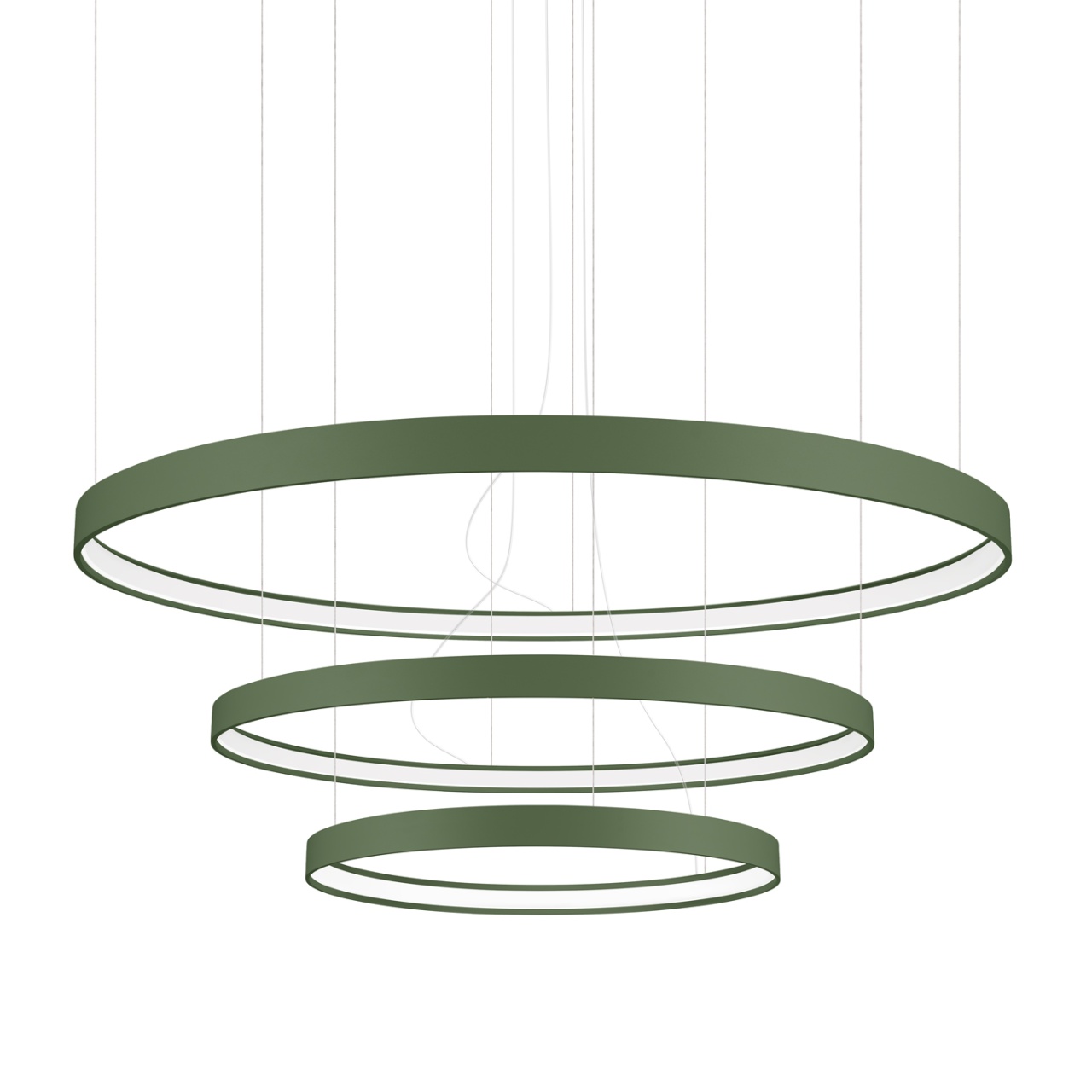 Candelabru LED Rio 3 Olive 3000K 110x110x150 cm