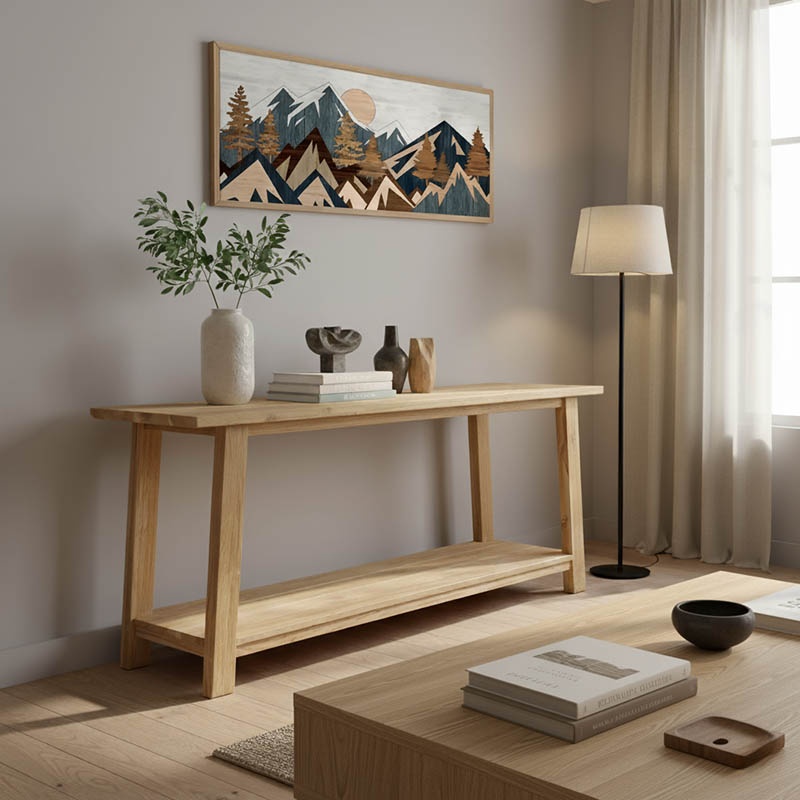 Consola Decoza Natural 200x40x80 cm