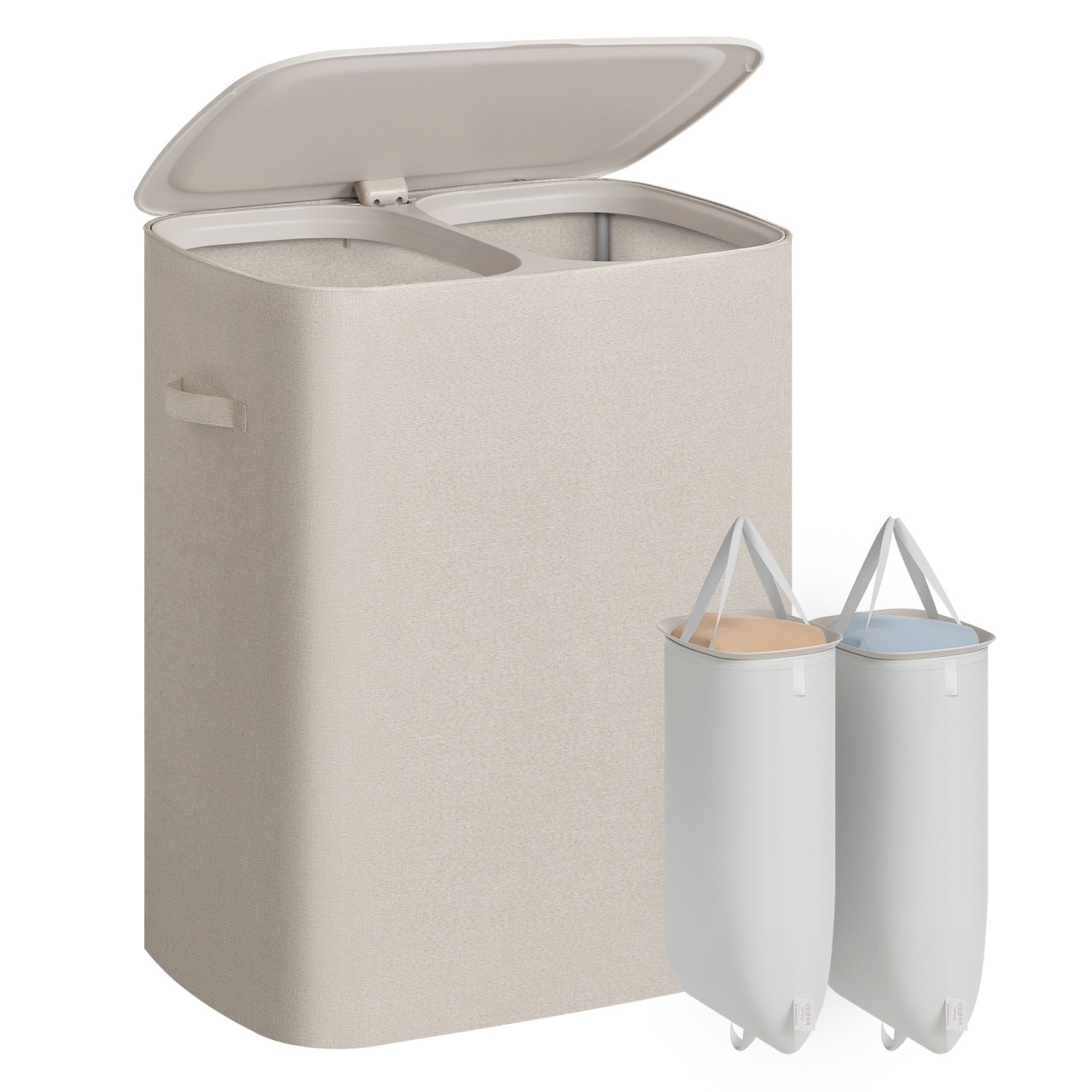 Cos de rufe Brosi Bej 56x40.5x70 cm