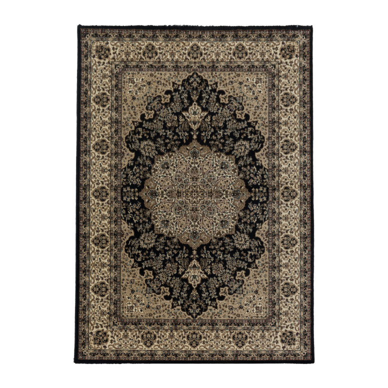 Covor Kashmir Negru V2 200x290 cm