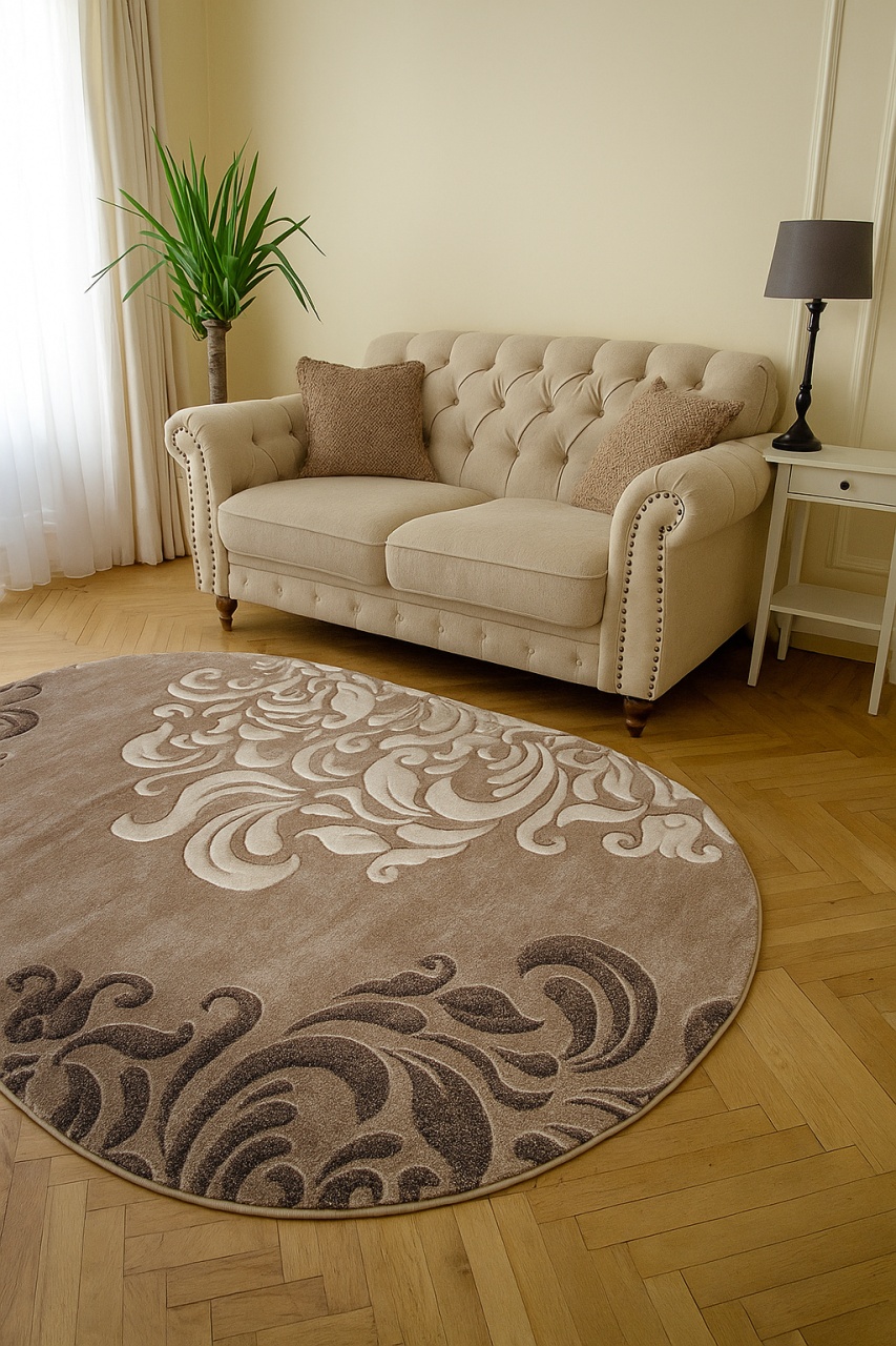 Covor Oval, Mira, Maro, 160x230 cm, Delta 24031 234