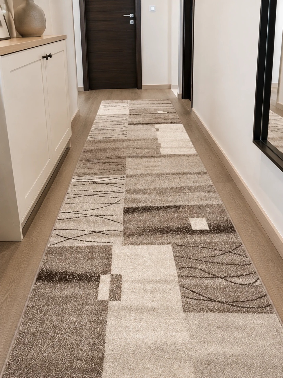 Covor Traversa, Mira, Gri, 80x800 cm, Delta 24120