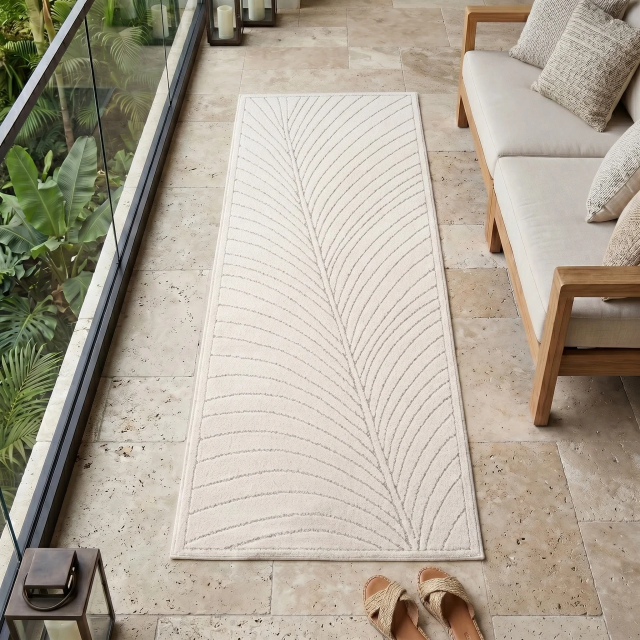 Covor Traversa NOVA V4 Crem 80x250 cm