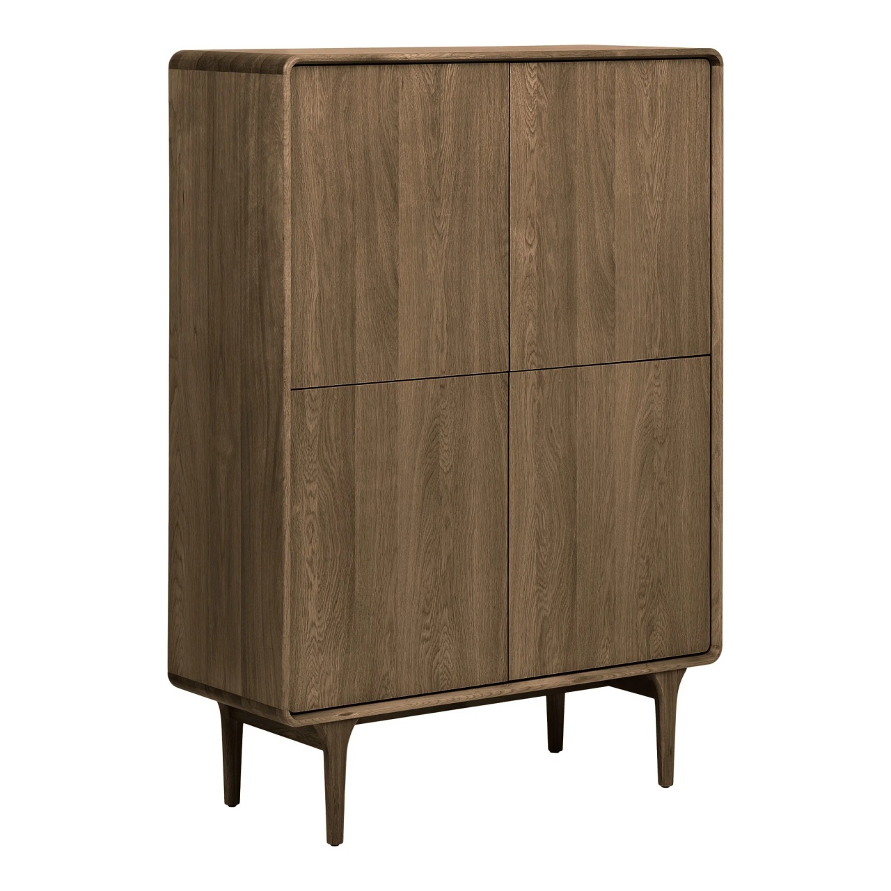 Dulap Cabinet, Maro inchis, 40x100x140 cm