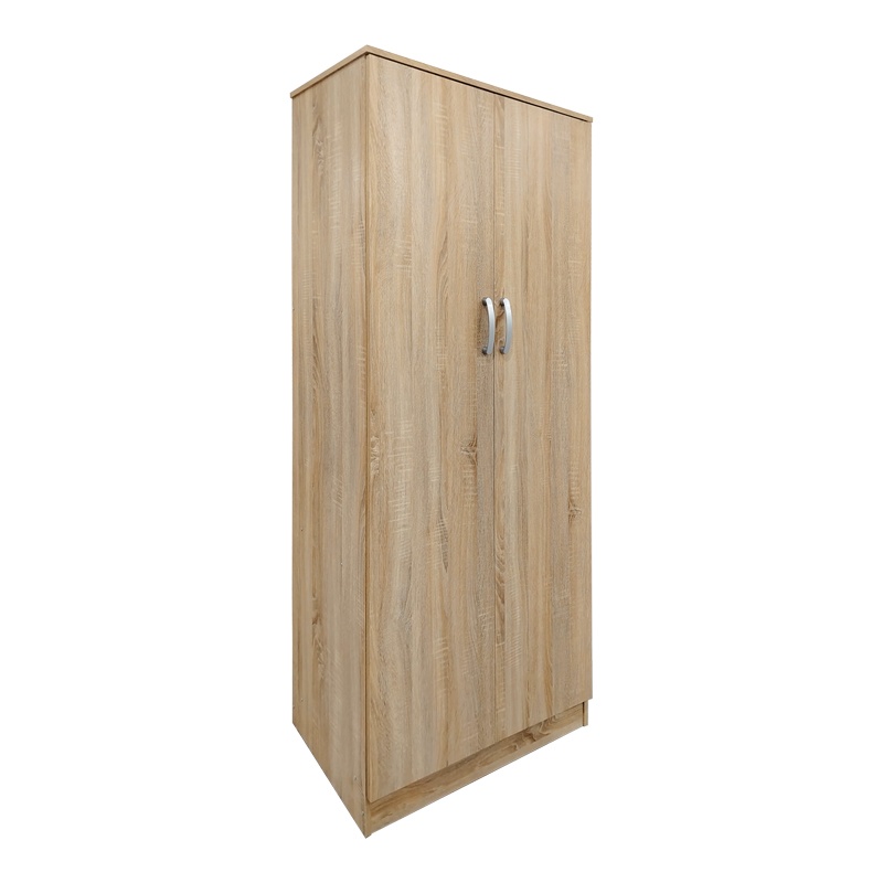 Dulap haine cu 2 usi Lego Natural 80x42x180 cm