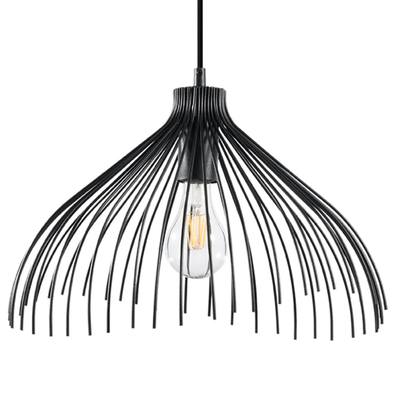Lustra suspendata Umb Negru 40x40x125 cm