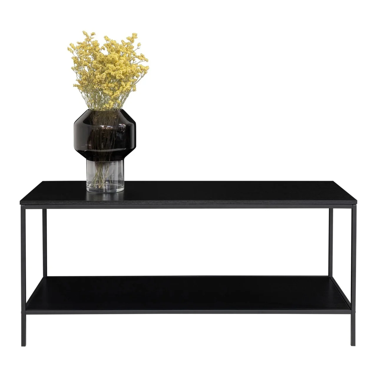 Masa TV Vita, Negru, 36x100x45 cm