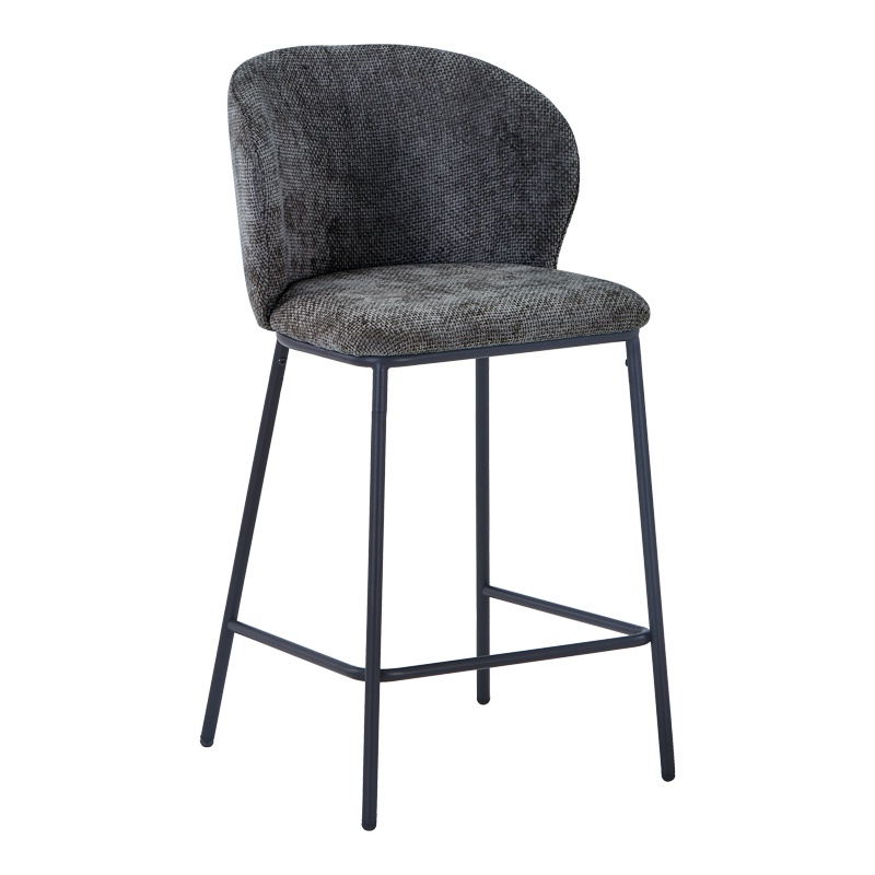 Scaun de bar Karg Gri 49x46x93 cm