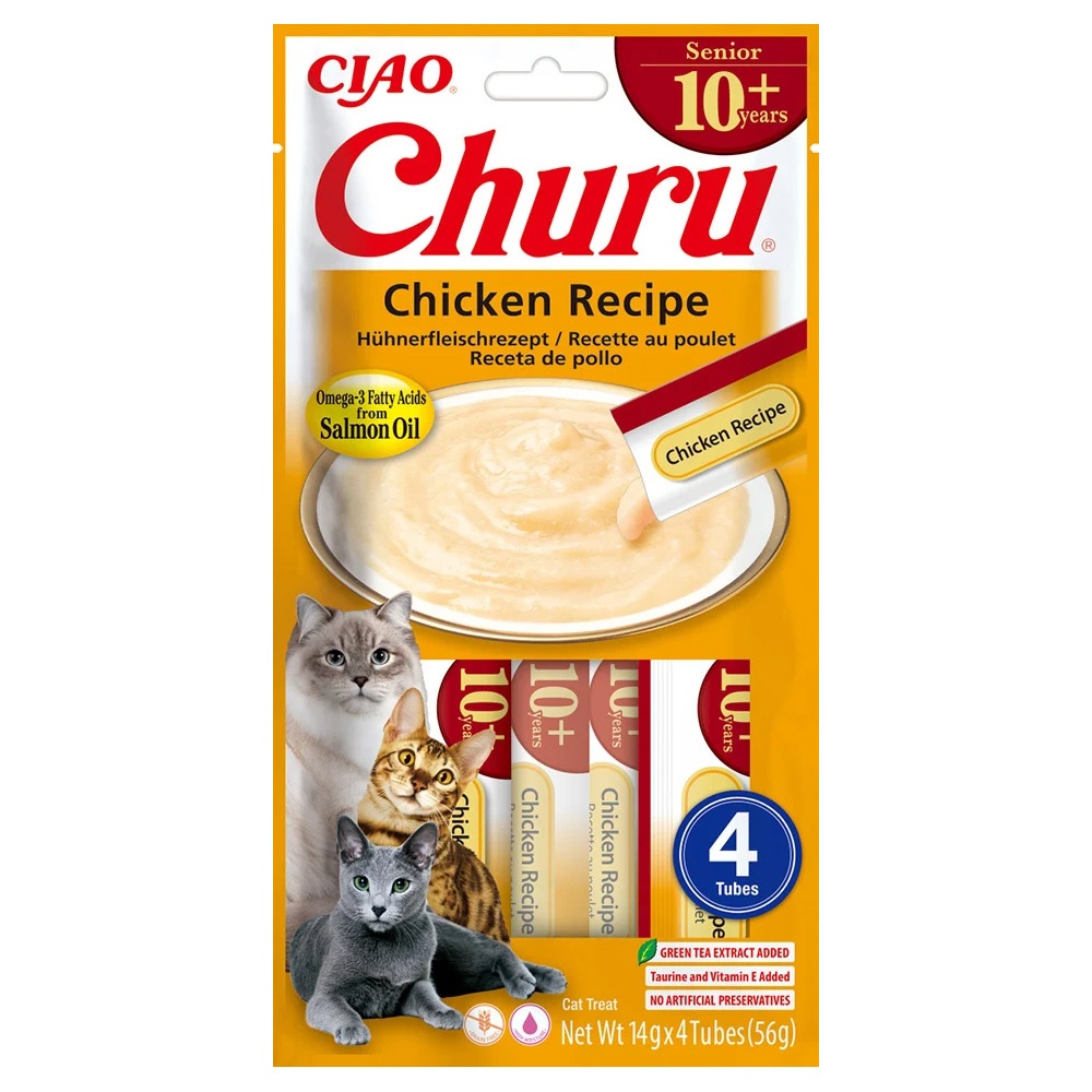 Churu Cat Senior Creamy Treat, 4x14 grame