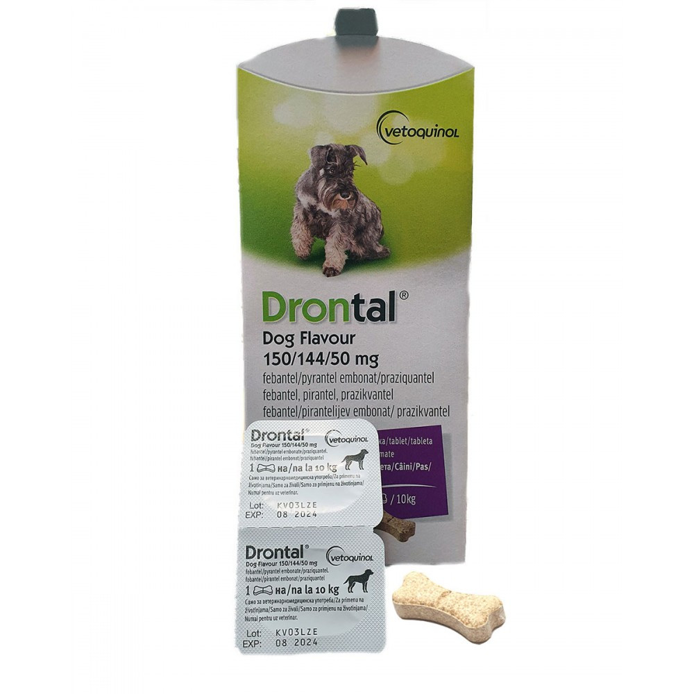 Drontal Caine, 1 tableta