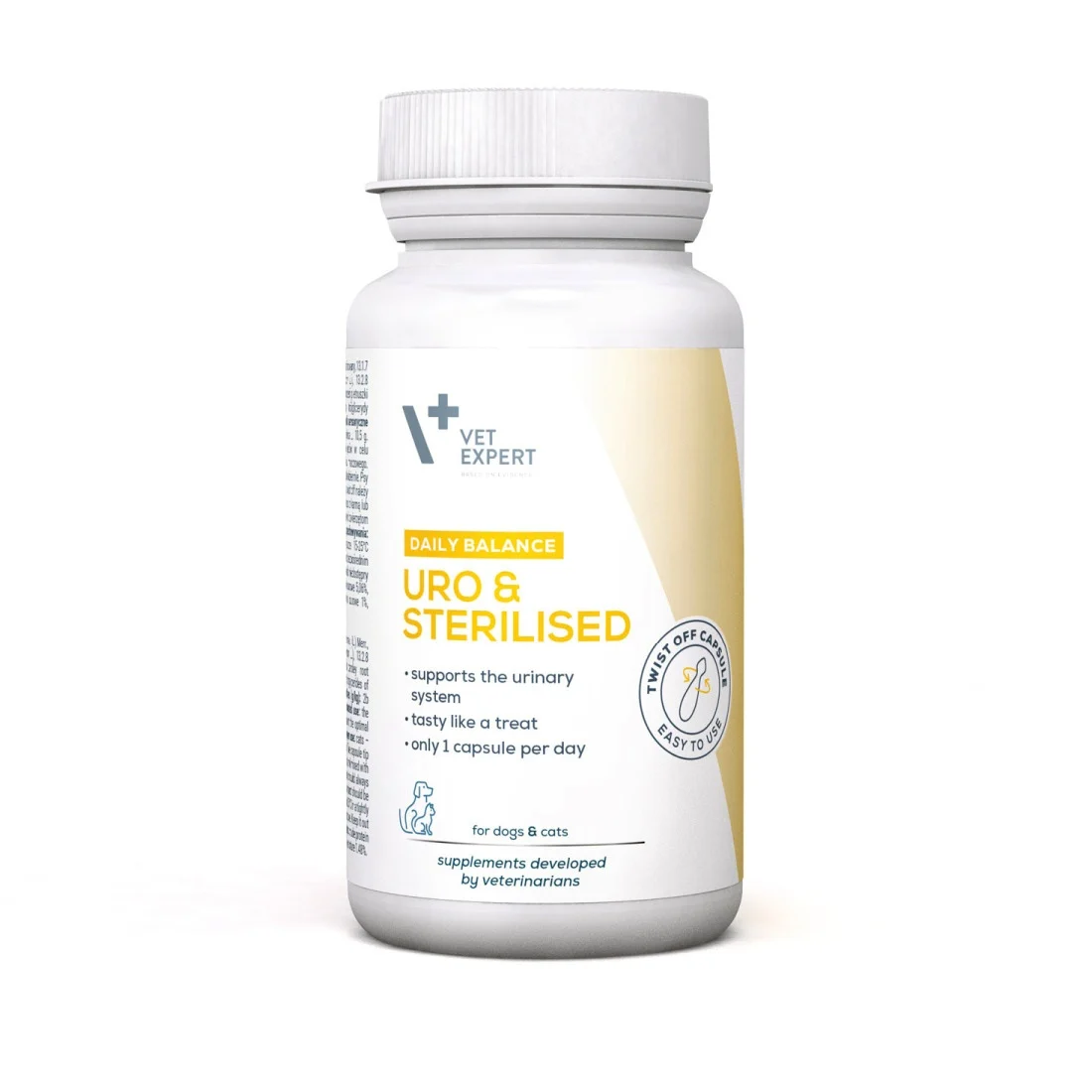 Vet Expert Uro & Sterilised, 30 capsule Twist-Off