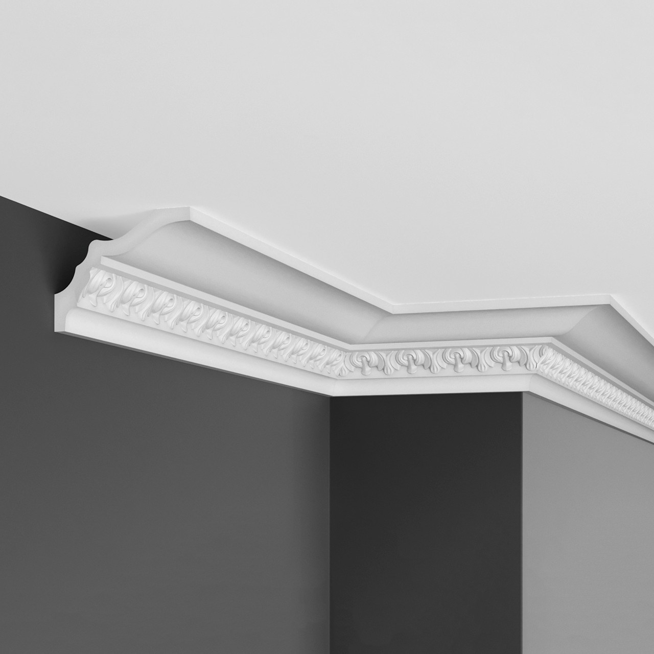 Cornisa poliuretan flexibil C751F - 7.8x10.3x200 cm