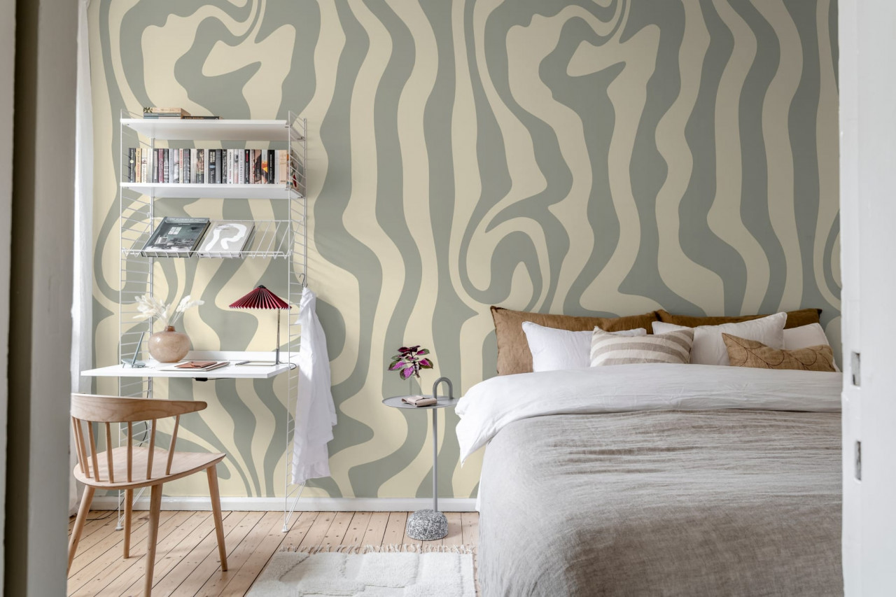 Fototapet, Dizzy, Gray, Rebel Walls