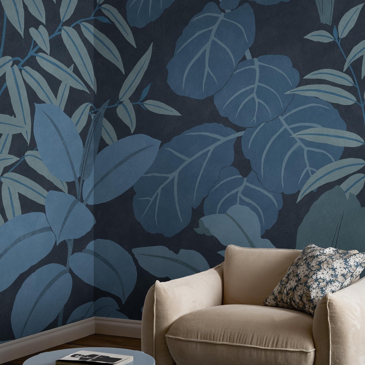 Fototapet lavabil, Grand Leaves 9624W