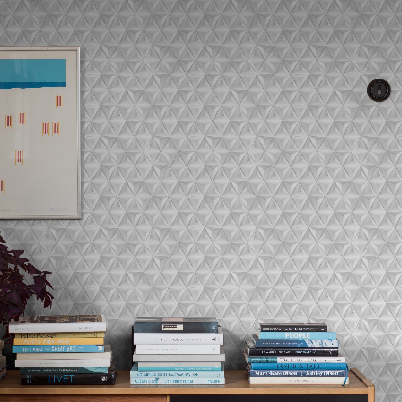 Fototapet lavabil, Origami 9538W