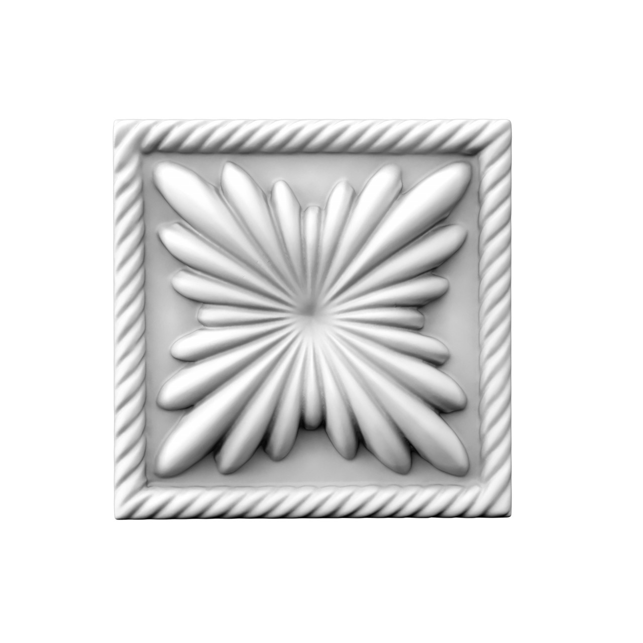 Piesa decorativa din poliuretan D400 - 11x11x2.8 cm