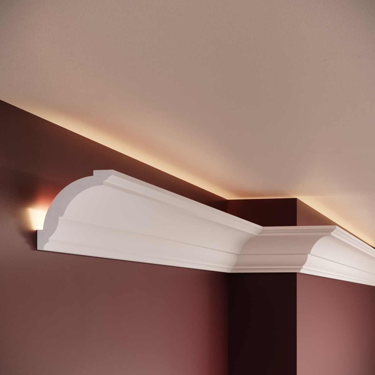 Scafa polimer rigid, Manavi, C7 - 7.8x6.6x200 cm