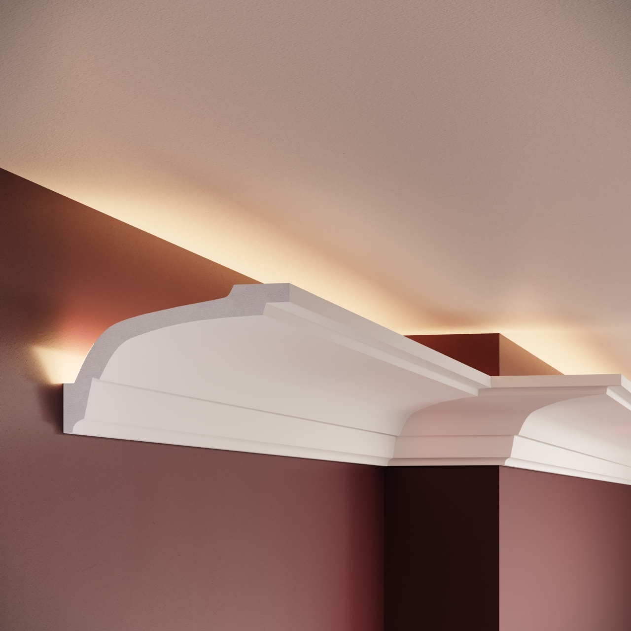 Scafa poliuretan, Manavi, P836-6.5x12x200cm