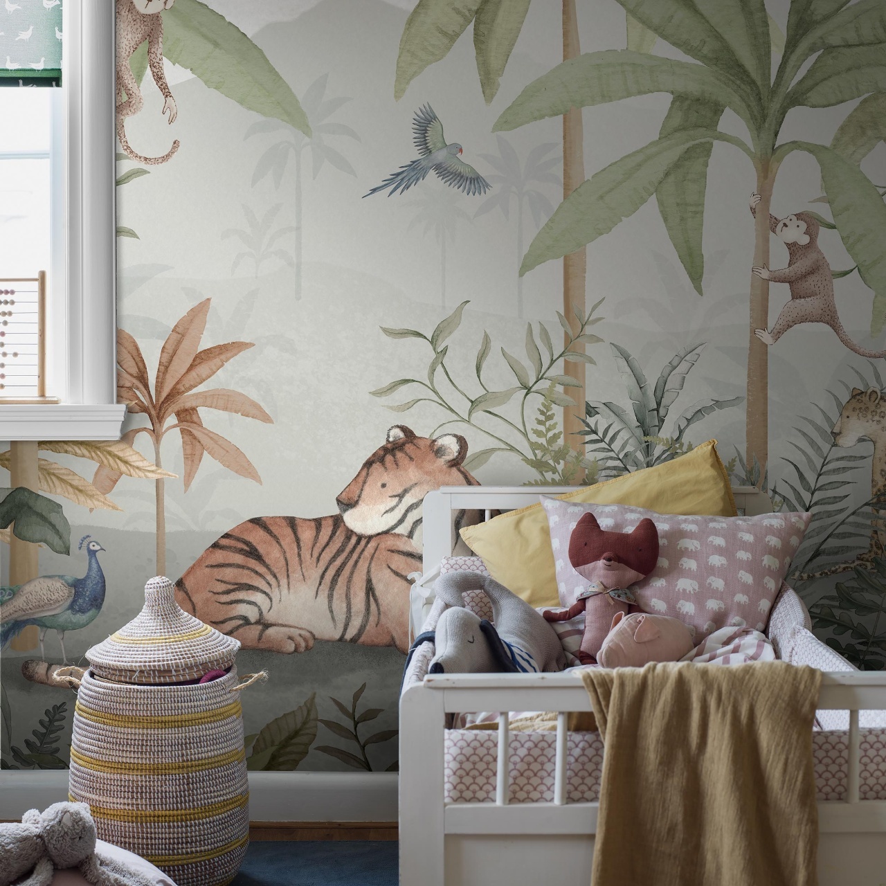 Tapet lavabil, Wild Jungle Mural 6945, 1.3mp / rola