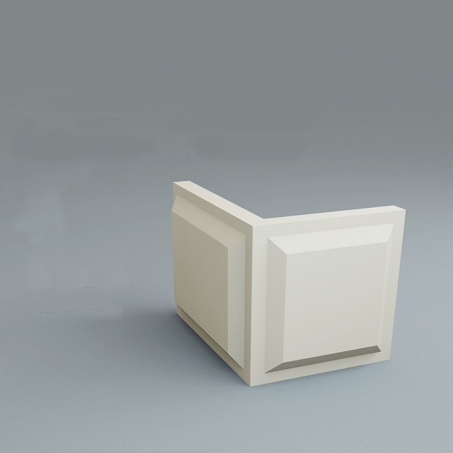 Coltar decorativ de exterior ET04A - 25x3.5x25x86 cm