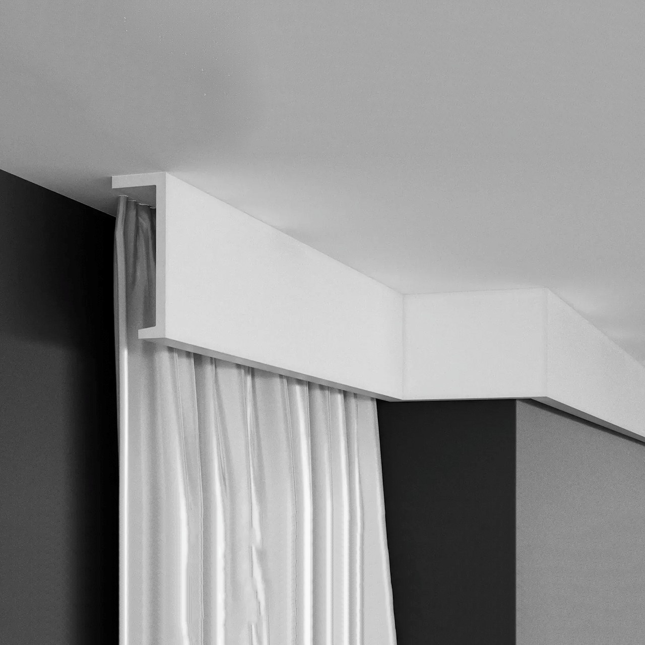 Cornisa poliuretan flexibil P890F - 11x4x200 cm