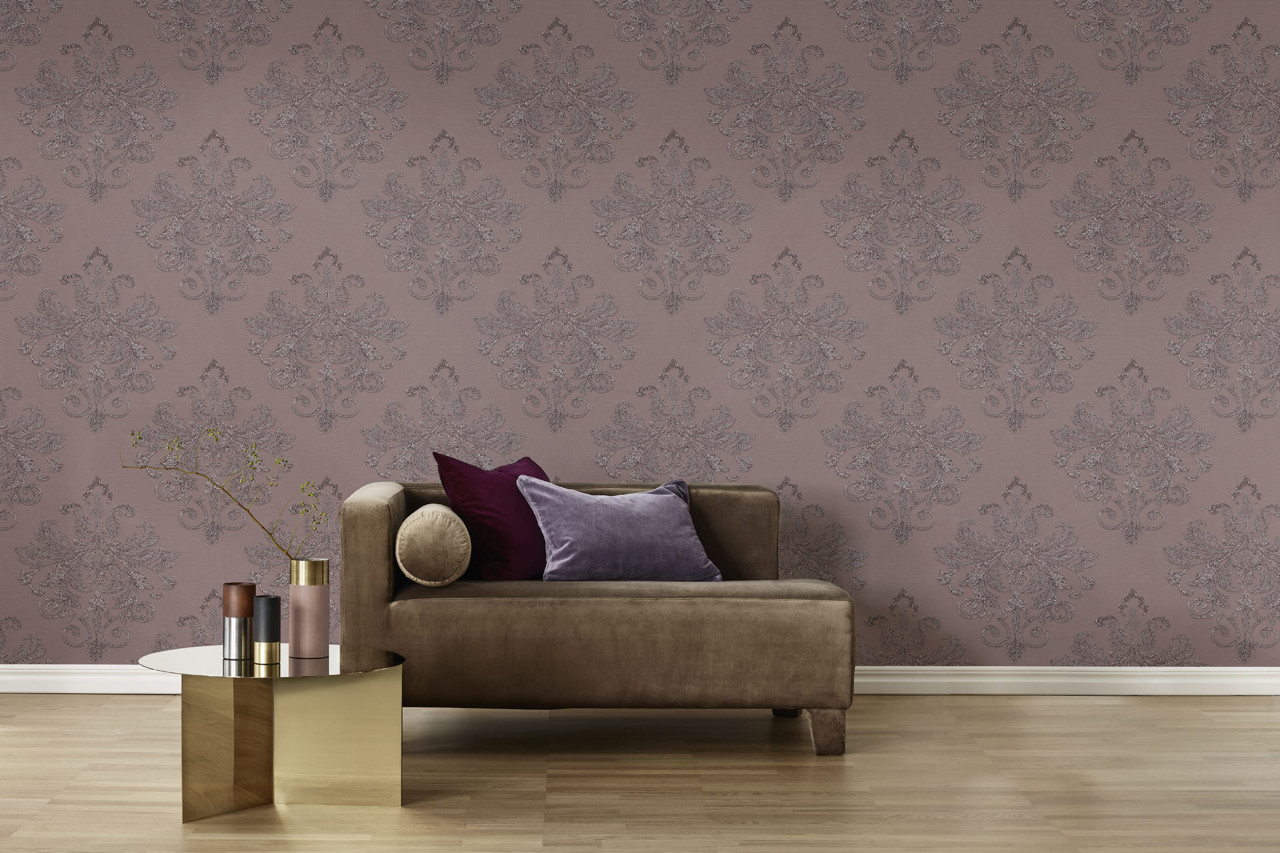 Fototapet, Baroque Pearl, Pink, Rebel Walls