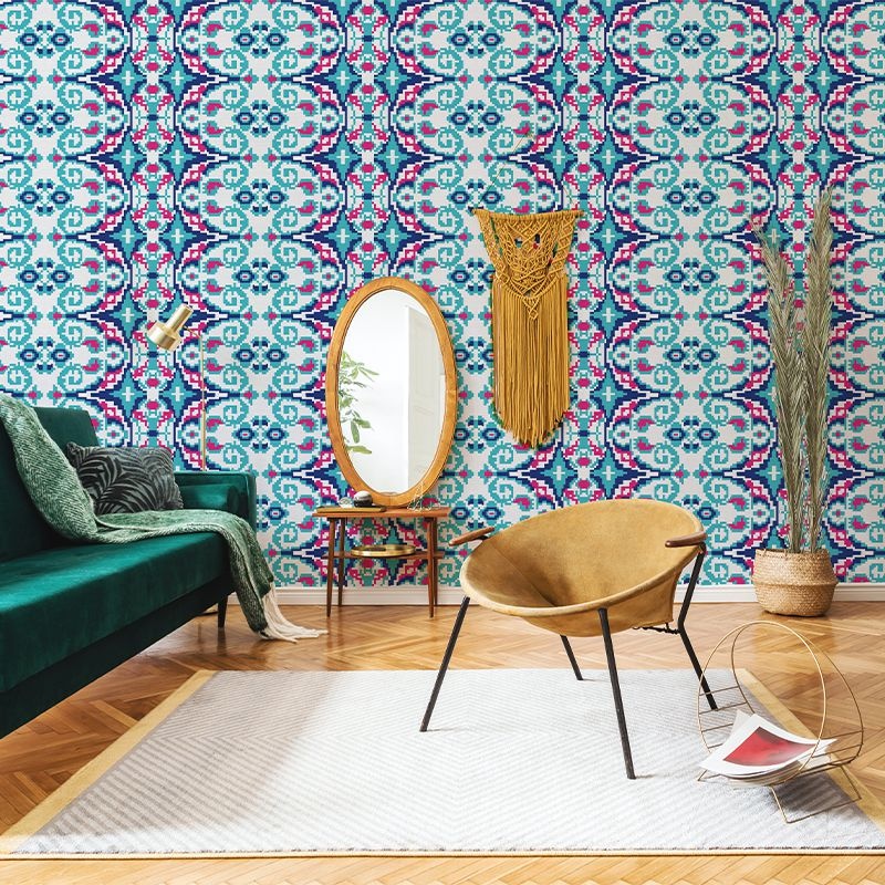Fototapet Carpetă (bleu), VLAdiLA