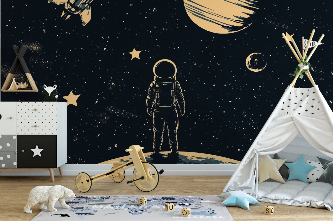 Fototapet copii, Astronaut Explorer 009