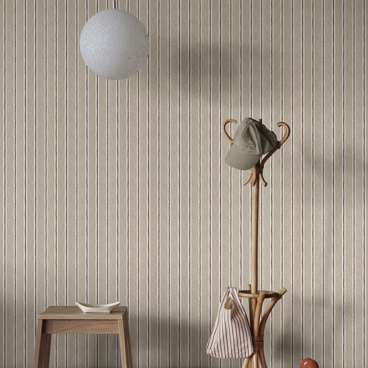 Fototapet lavabil, Albin, Beige, Sandberg