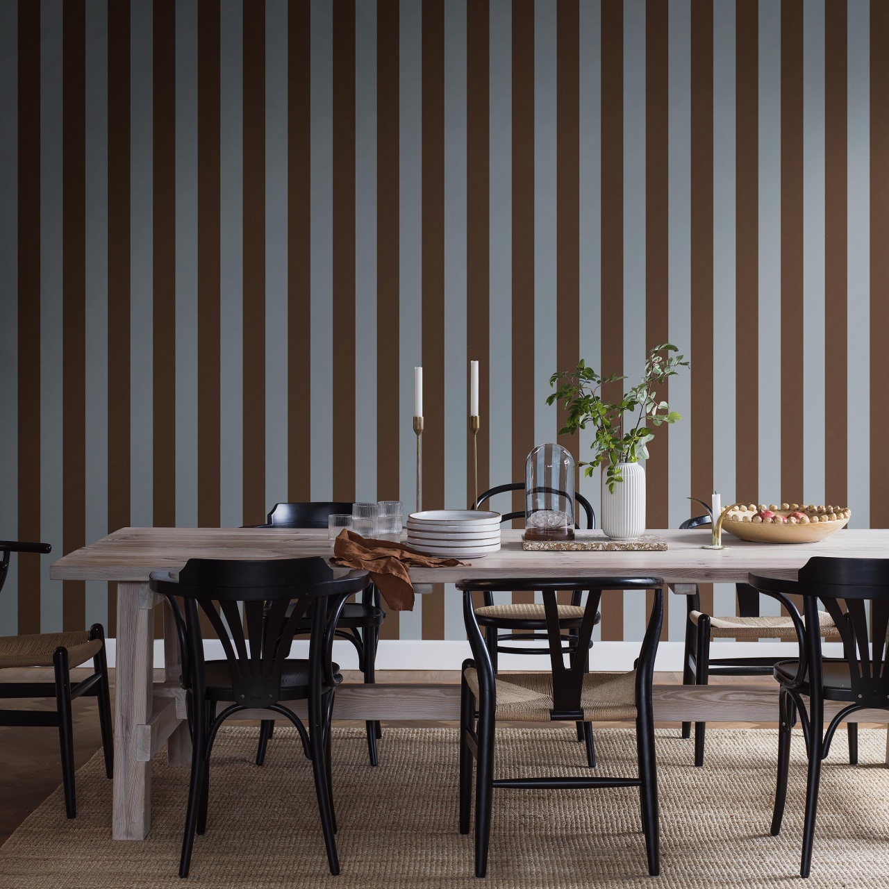Fototapet lavabil, Båstad Stripe 9801W