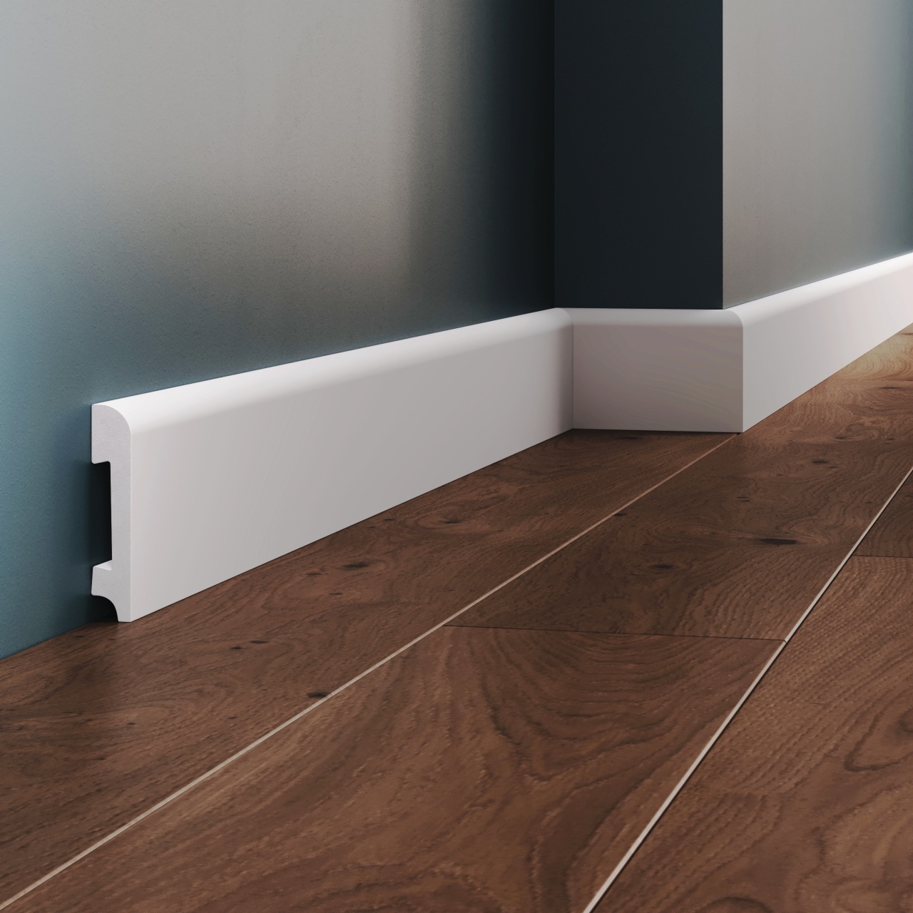 Plinta polimer rigid, Allegria, L5New-7.9x1.2x200 cm