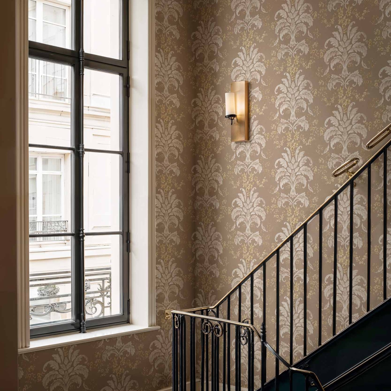 Tapet French Damask, Stone, Coordonne, 5mp / rola