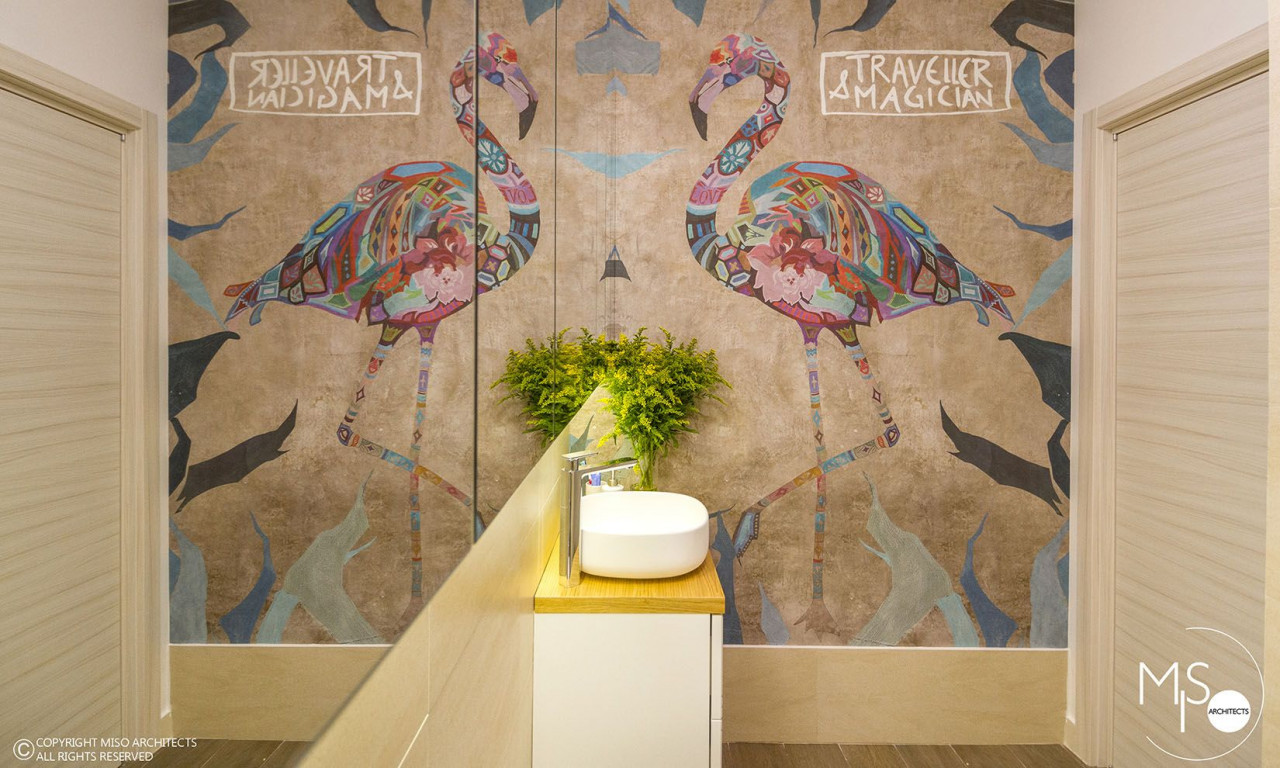 Amenajare baie apartament Flamingo