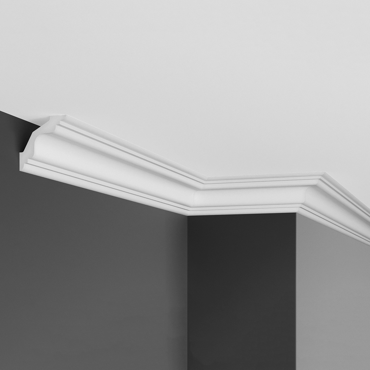 Cornisa poliuretan flexibil P814F - 6.7x6.3x200 cm
