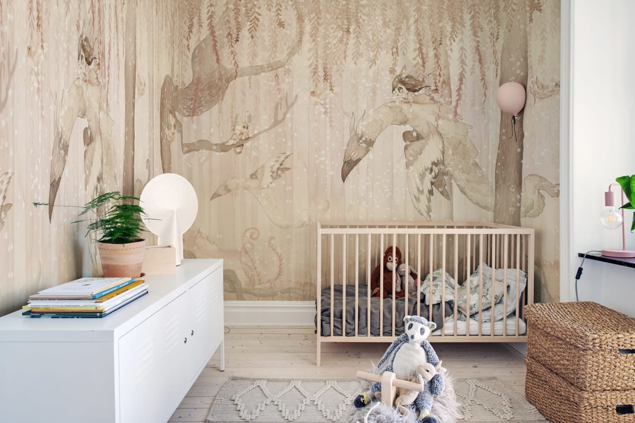 Fototapet, Dream Forest Girl, Sandy Pink, Rebel Walls