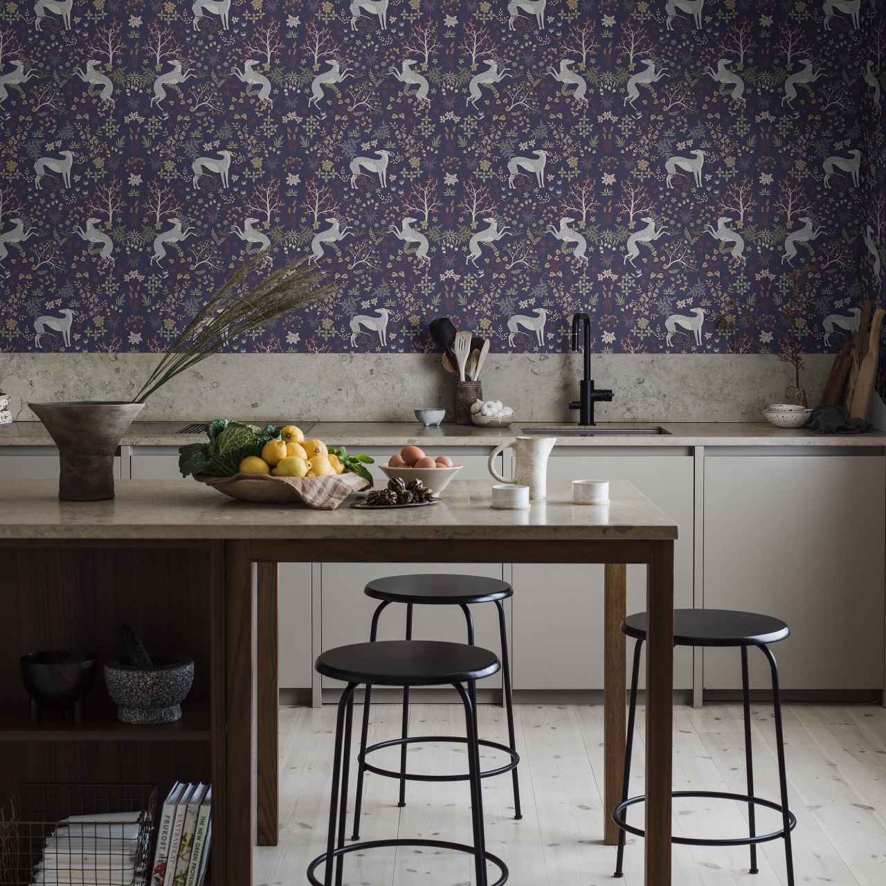 Fototapet lavabil, Whippet 9582W