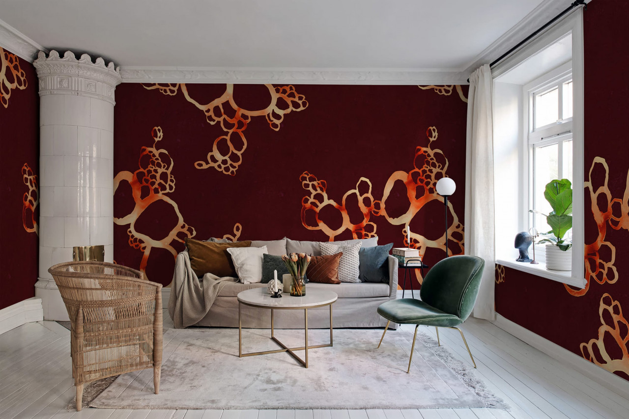 Fototapet, Lightning Clownfish, Velvet, Rebel Walls