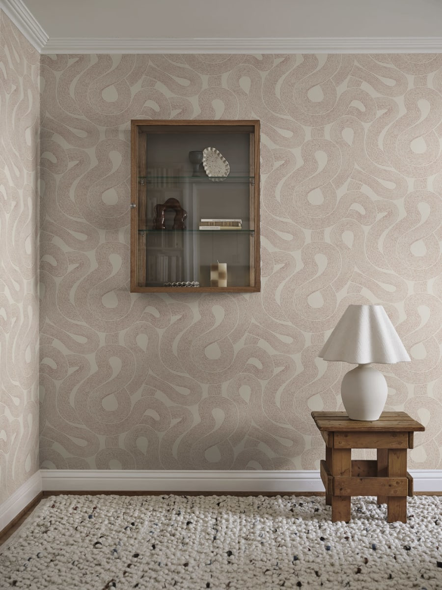 Tapet lavabil, Zen, Terracotta, Sandberg, 5.3mp / rola