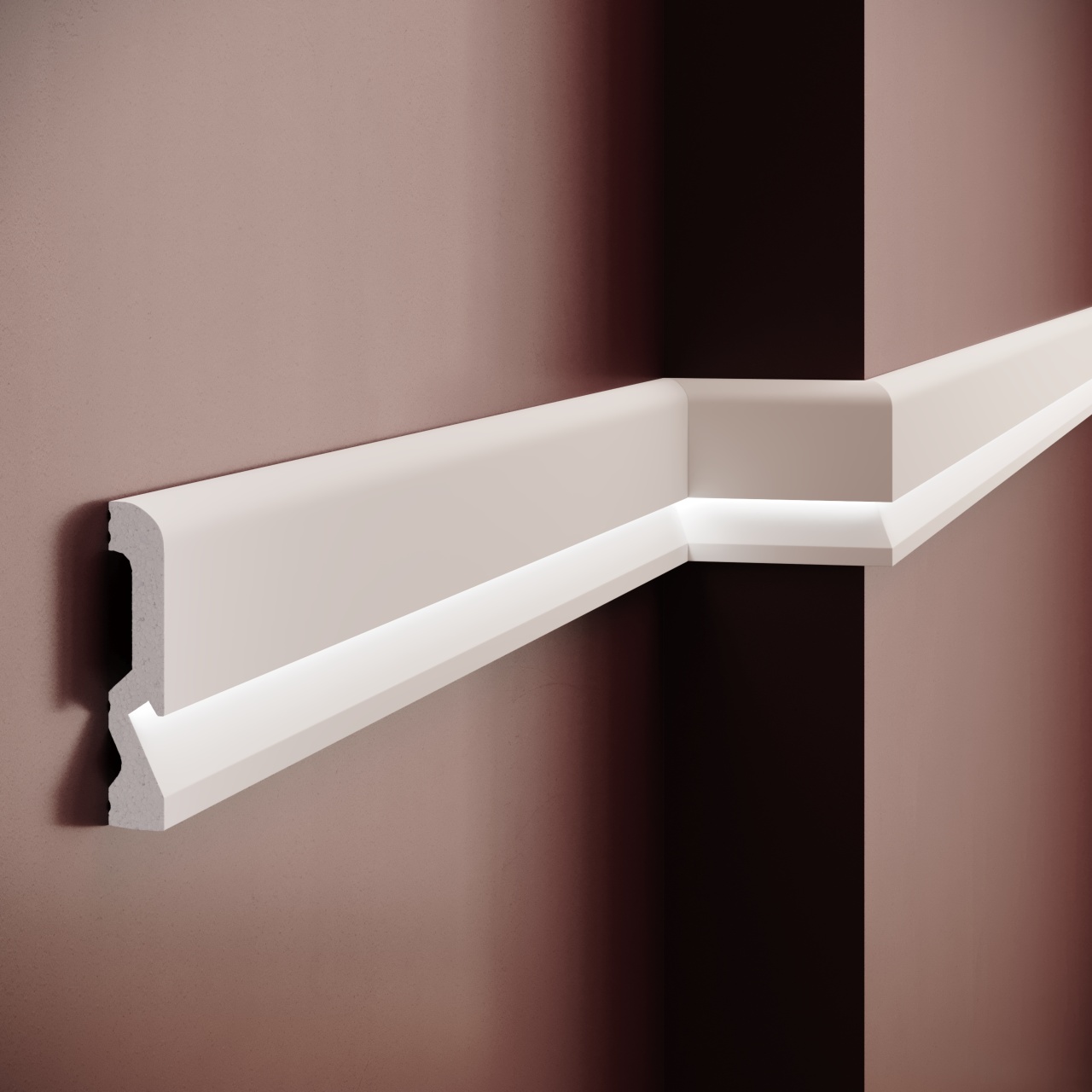 Brau polimer rigid, Manavi, S28-10x1.8x200 cm